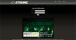 Desktop Screenshot of mystrongad.com